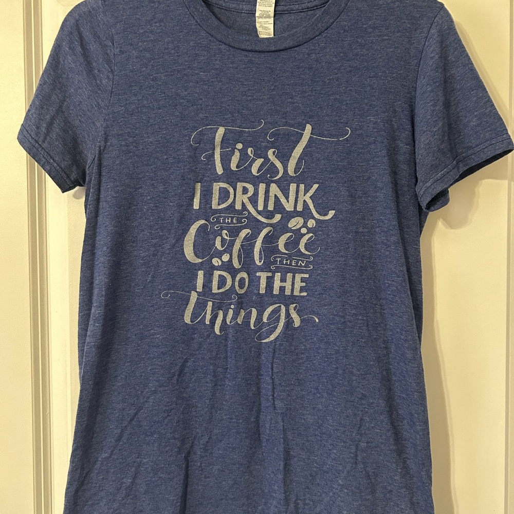Blue Graphic Tee - Short Sleeve
